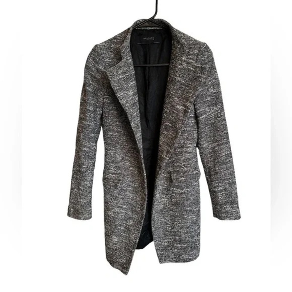 Tweed Overcoat Size S